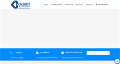 Desktop Screenshot of laboratorioscallbest.com